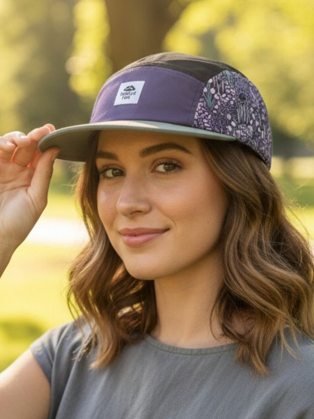 Turtle Fur Ripstop Offgrid 5 Panel Hat Flowers Floatable Brim UPF 50